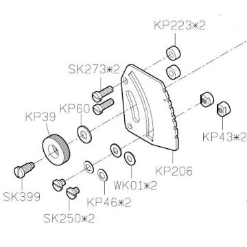 Пластина KP206-A (original)