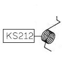 Пружина KS212 (original)
