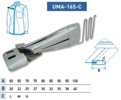 Приспособление UMA-165-C 80-30 мм
