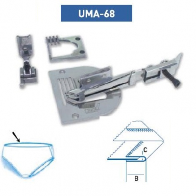 Приспособление UMA-68 12-6 мм