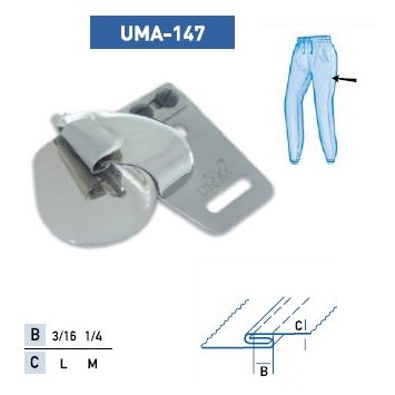 Приспособление UMA-147 1/4" M