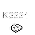 Крышка замасливателя KG224 (original)