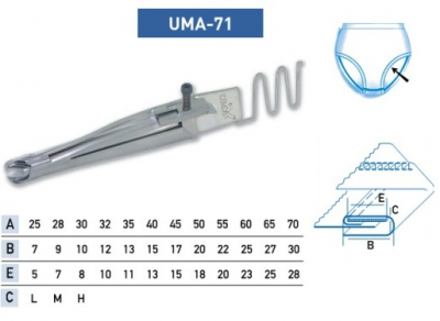 Приспособление UMA-71 28-9-7 мм