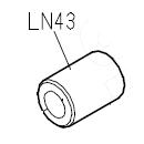 Втулка рамки игловодителя LN43 (original)