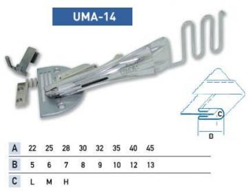 Приспособление UMA-14 28-7 мм H