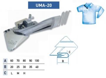 Приспособление UMA-20 60-30 мм H
