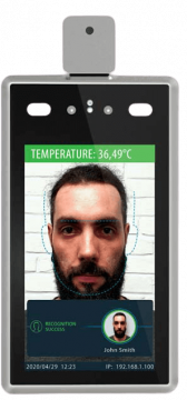 Умная система распознавания лиц и измерения температуры SFR7000